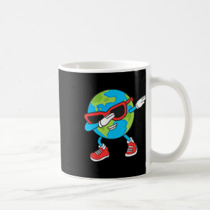 Planet Erde Geburtstag Dab Groovy Dabbing Boys Kaffeetasse