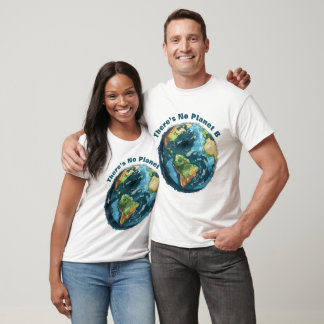 Planet Erde Illustrationen T-Shirt