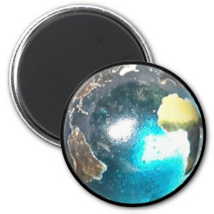 Planet Erde Kugel Magnet