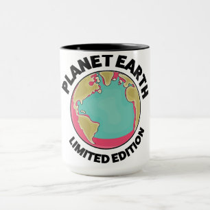 Planet Erde limitierte Auflage Tasse