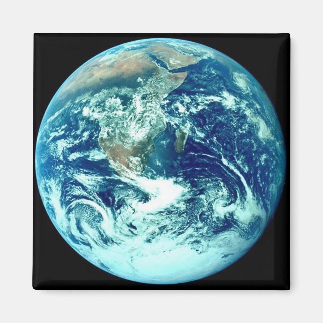 Planet-Erde-Magnet Magnet (Vorne)