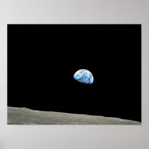 Planet Erde steigt Poster
