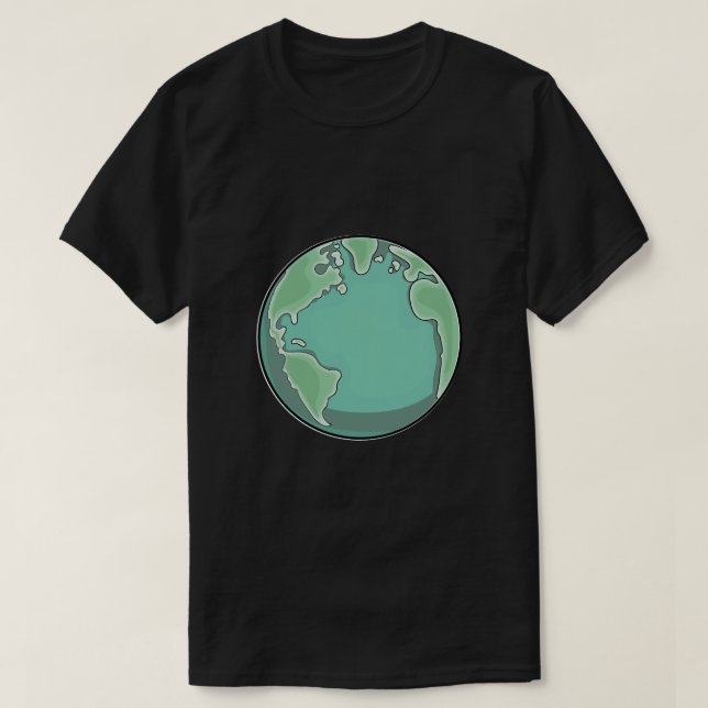 Planet Erde T-Shirt (Design vorne)