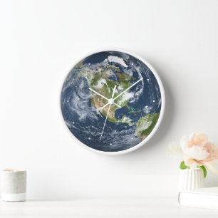 Planet Erde Uhr