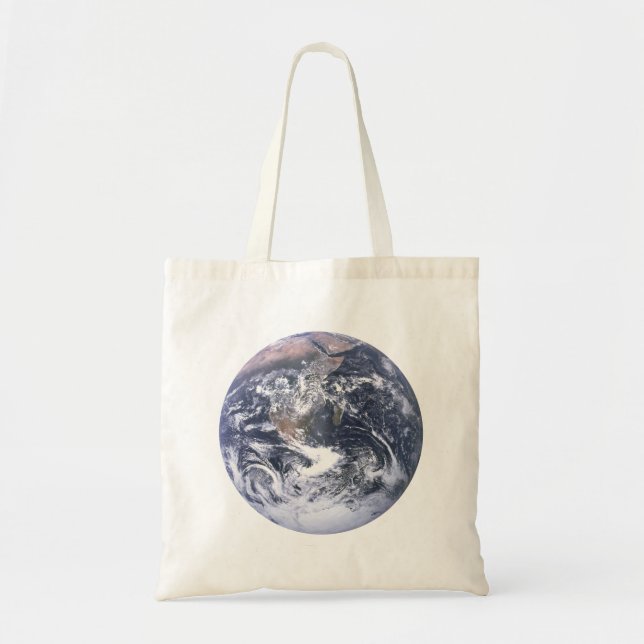 Planet Erde vom Weltraum Erde Tag Tragetasche (Vorne)