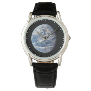 Planet Erde von der Apollo 11 Crew genommen. Armbanduhr