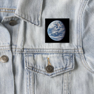 Planet Erde von der Apollo 11 Crew genommen. Button