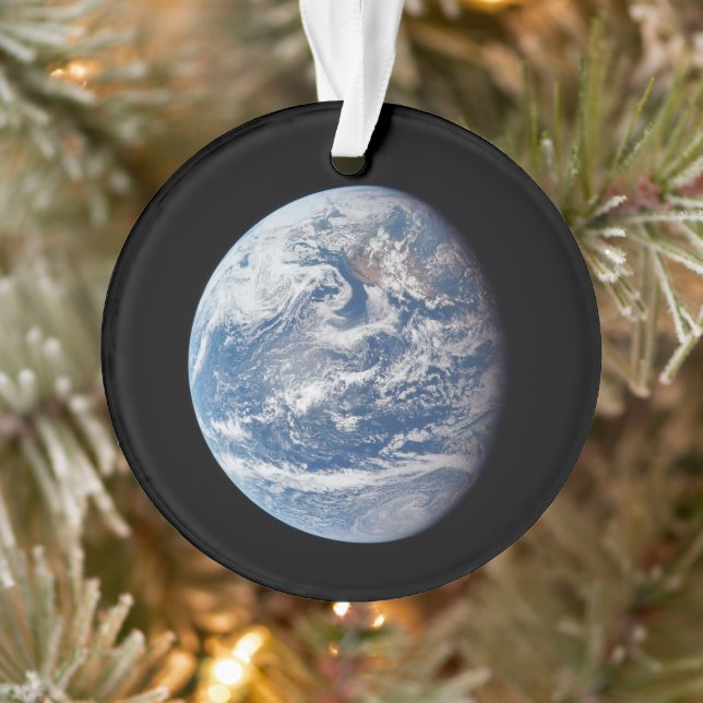 Planet Erde von der Apollo 11 Crew genommen. Ornament (Baum)