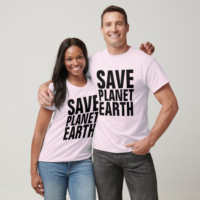 PLANET-ERDT-Shirts-T - Shirt gerettet (Unisex)