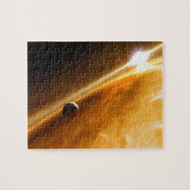 Planet Fomalhaut B Orbit a Star Puzzle (Horizontal)