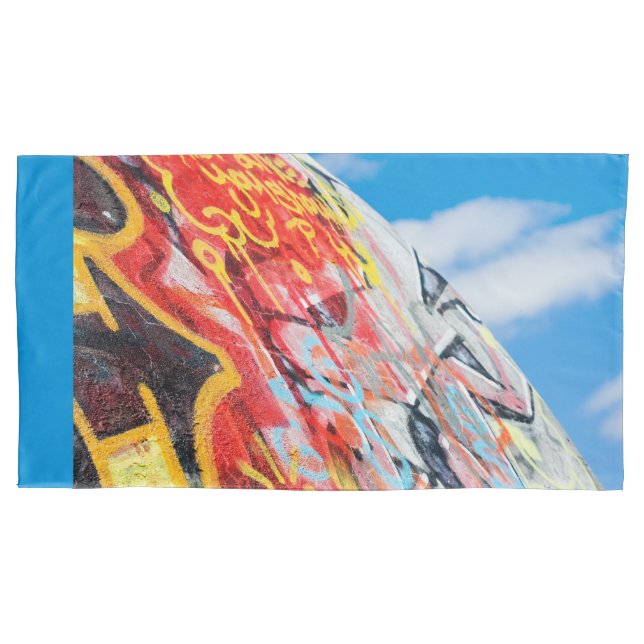 Planet Graffiti Kissenbezug (Vorderseite)