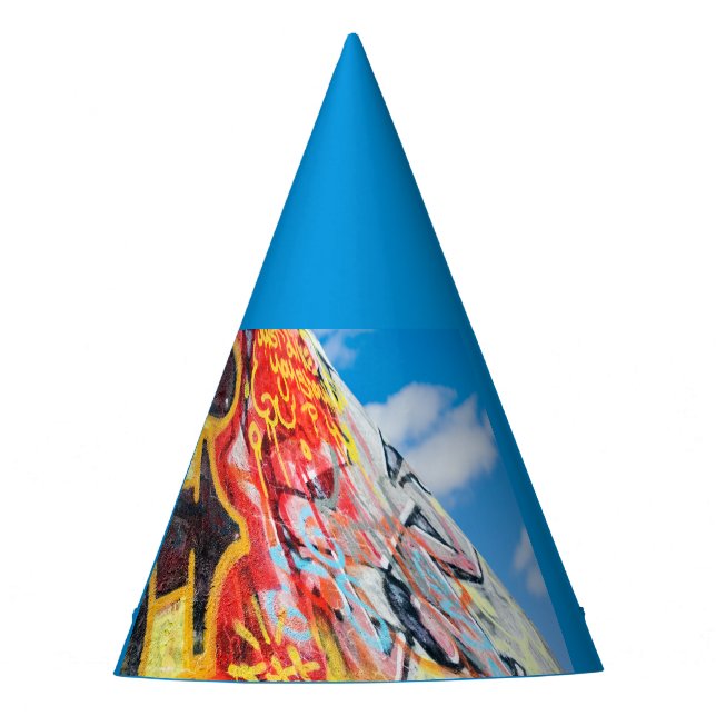 Planet Graffiti Partyhütchen (Vorderseite)