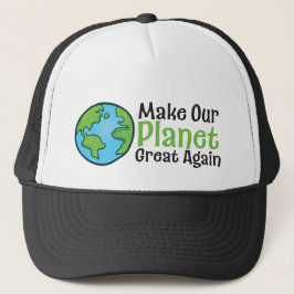 Planet Great Again Trucker Hat Truckerkappe