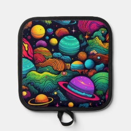 Planet-Hintergrund Topflappen