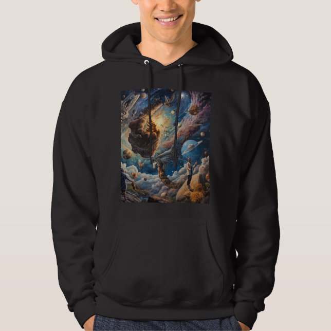 Planet Hoodie (Vorderseite)