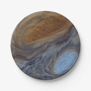 Planet Jupiter Großer Roter Platz Pappteller