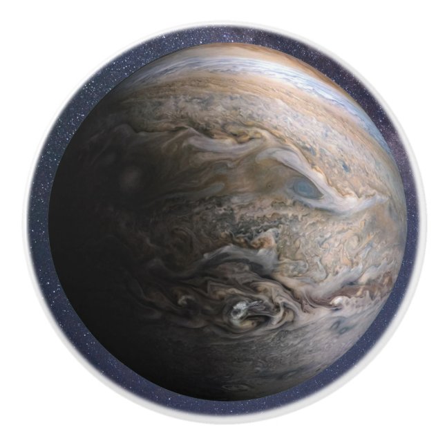 Planet Jupiter Keramikknauf (Vorderseite)