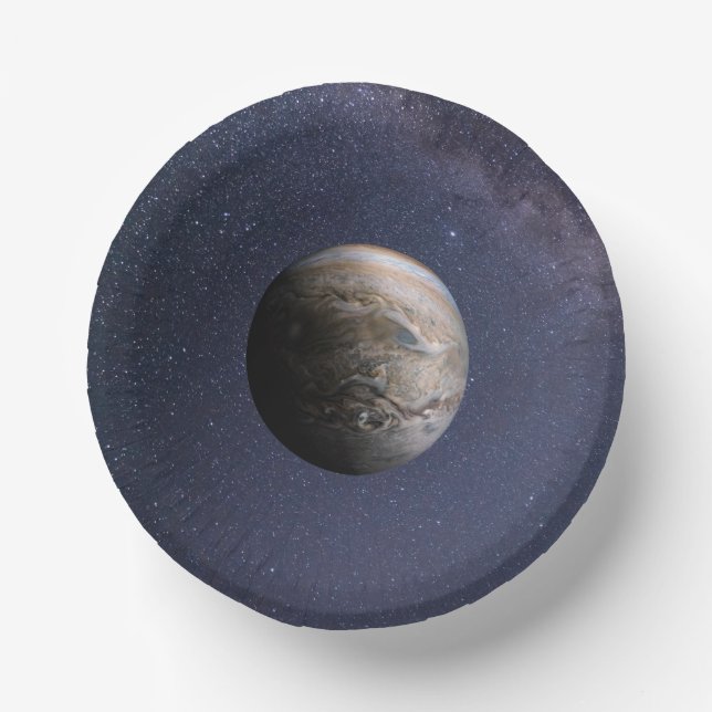 Planet Jupiter Pappteller (Vorderseite)