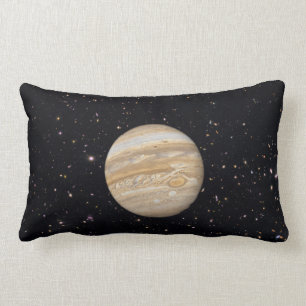 Planet Jupiter Starry Sky Lumbar Throw Kissen