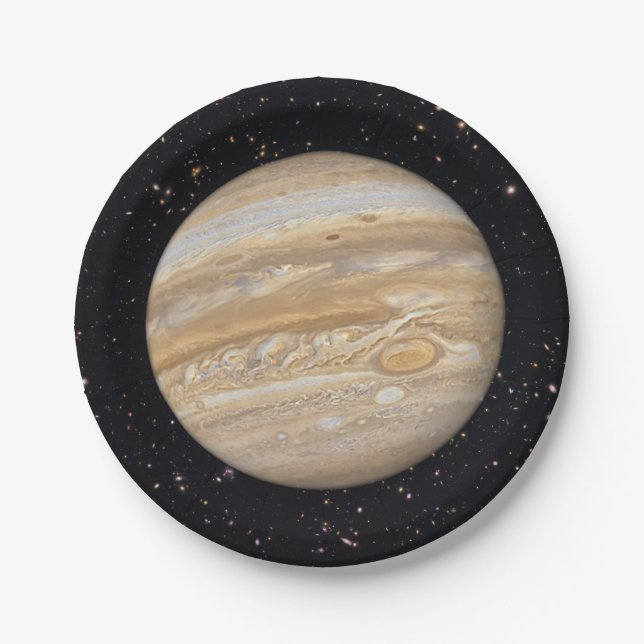 Planet Jupiter Starry Sky Paper Teller (Vorderseite)