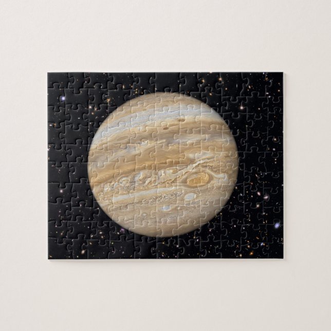 Planet Jupiter Starry Sky Puzzle (Horizontal)