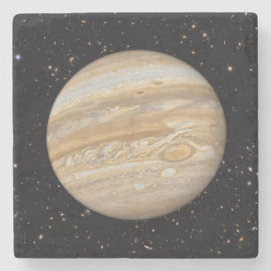 Planet Jupiter Starry Sky Steinuntersetzer