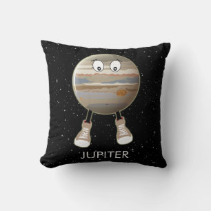 Planet Jupiter & Stars Keuchen Kissen