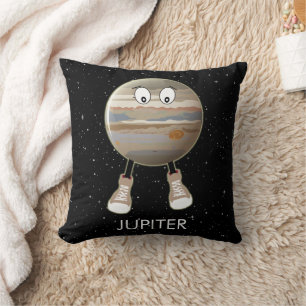 Planet Jupiter & Sterne Wurfkissen Kissen