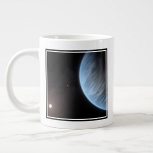 Planet K2-18b, Host Star und Begleitplanet. Jumbo-Tasse
