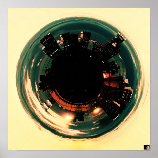 Planet LA - Print Poster