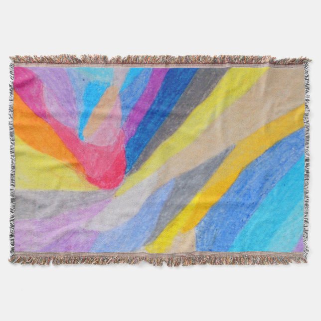 Planet Life Wurfdecke Decke (Vorderseite)
