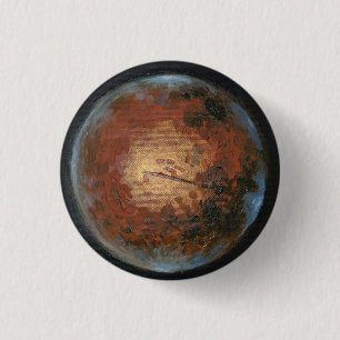 Planet Mars Button