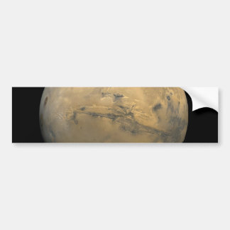 Planet-Mars im Sonnensystem der NASA Autoaufkleber