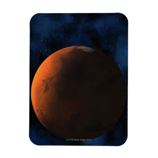 Planet Mars Magnet (Vertikal)