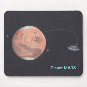 Planet MARS Mousepad