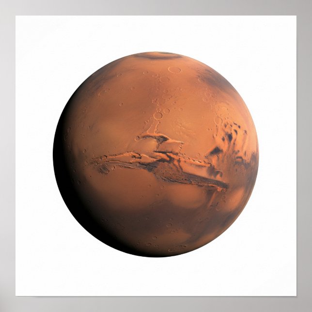 Planet Mars Poster (Vorne)