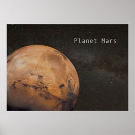 Planet Mars Poster