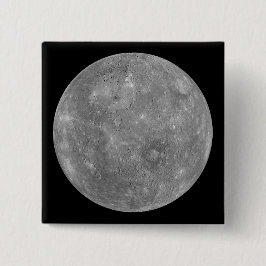 Planet Mercury Button