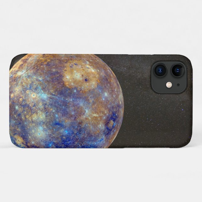 Planet Mercury Case-Mate iPhone Hülle (Rückseite (Horizontal))