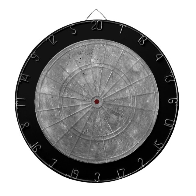 Planet Mercury Dartscheibe (vorne)