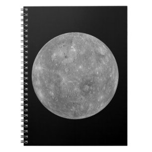 Planet Mercury Notizblock