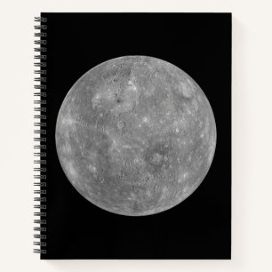 Planet Mercury Notizbuch