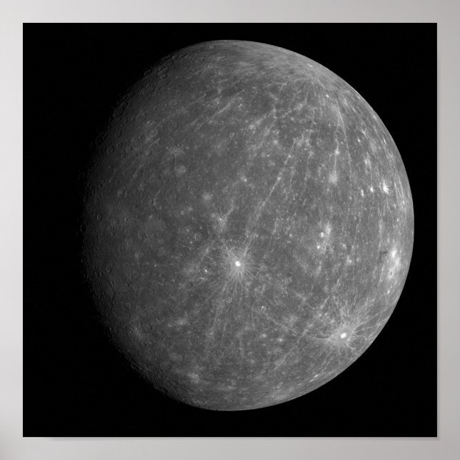 Planet Mercury Poster (Vorne)