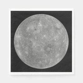 Planet Mercury Serviette