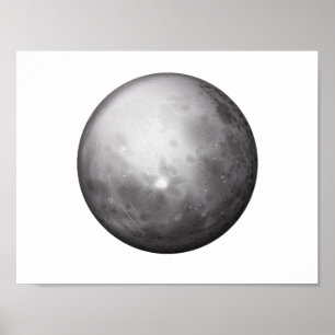 Planet Mercury Space Astronomieposter Poster