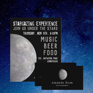 Planet Merkur, Astronomie Visitenkarte