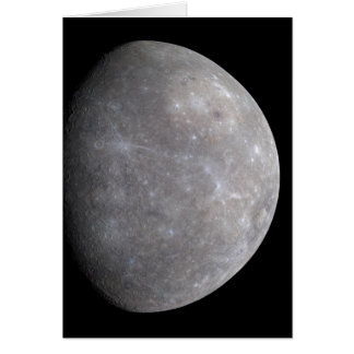 Planet Merkur im Weltraum