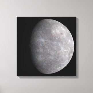 Planet Merkur im Weltraum Leinwanddruck