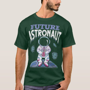 Planet Moon Universe Weltraumwissenschaft Zukunft T-Shirt