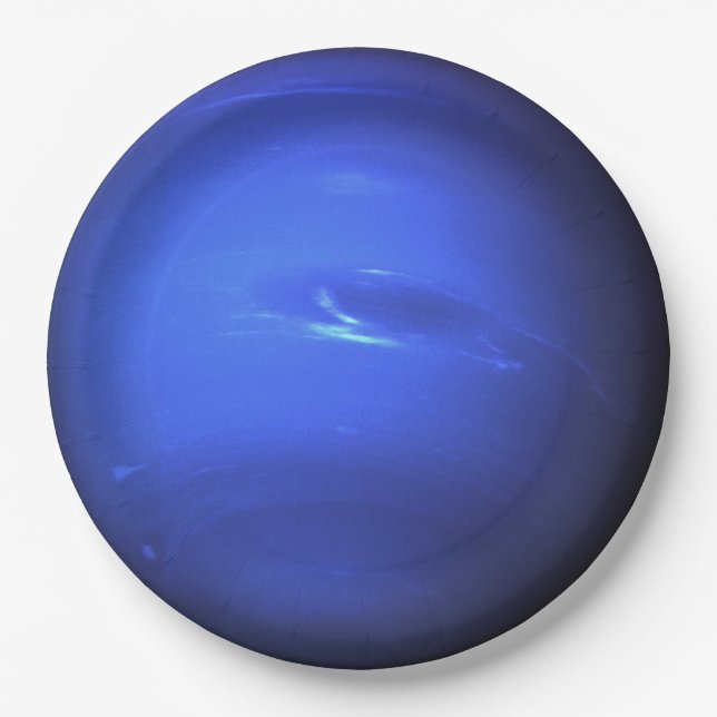 Planet Neptune Astronomie Disposable Paper Teller (Vorderseite)